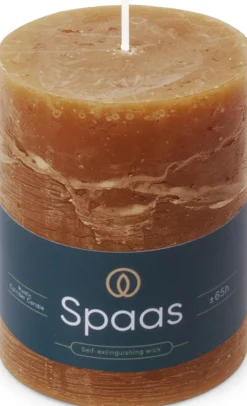 Outlet Spaas Stumpenkerze Essential collection braun 65 Std. D 8 H 11 cm Stumpenkerzen