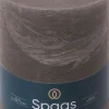 Online Spaas Stumpenkerze Essential collection dunkelgrau 95 Std. D 10 H 13 cm Stumpenkerzen