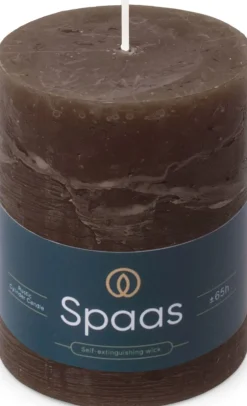 Hot Spaas Stumpenkerze Essential collection dunkelbraun 65 Std. D 8 H 11 cm Stumpenkerzen