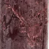 Discount Spaas Stumpenkerze Rustic weinrot D 6,8 cm H 19 cm Stumpenkerzen