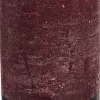 New Spaas Stumpenkerze Rustic weinrot D 10 cm H 20 cm Stumpenkerzen