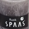Best Spaas Stumpenkerze Rustic taupe D 7 cm H 8 cm Stumpenkerzen