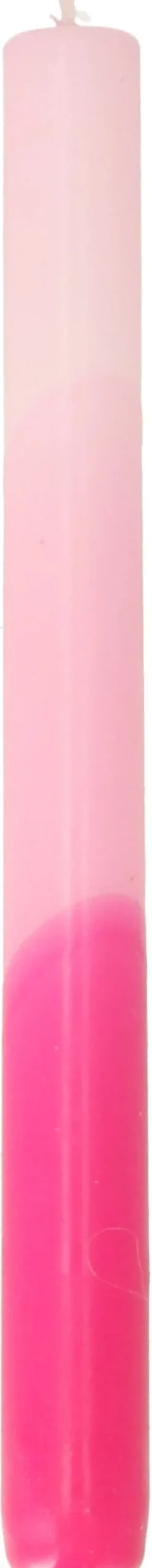 Stabkerze Triple dipped rosa 7,5 Std. D 2,2 H 25 cm Stabkerzen