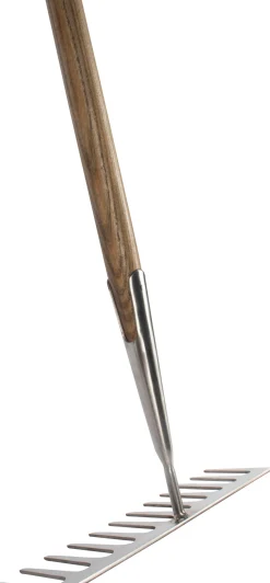 Sale Talen Tools Gartenrechen naturell / silber 8,5 x 29,5 x 165 cm Harken & Rechen