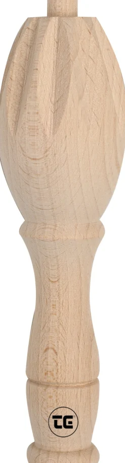 Hot TG Zitronenpresse Holz 15,5 x 4 x 4 cm Küchenhelfer