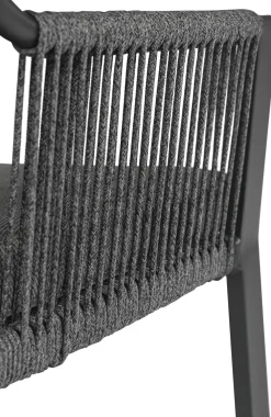 Best Tierra Outdoor Gartenstuhl Liv grau Gartenstühle|Esszimmerstühle