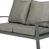 Sale Tierra Outdoor Loungesofa Valencia 2-Sitzer Aluminium anthrazit Loungesofas|Loungesofas