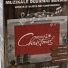 Türmatte mit Weihnachtsmusik 35 x 25 cm Fußmatten