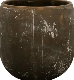 Hot TS Blumentopf Amber D 20 cm H 19 cm schwarz / braun Blumentöpfe|Blumentöpfe & Pflanzgefäße