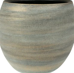 Hot TS Blumentopf Dex weiß / grau D 17 H 13 cm Blumentöpfe & Pflanzgefäße|Blumentöpfe