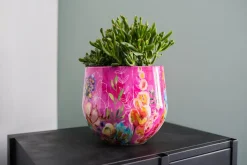 Clearance TS Blumentopf Fiesta D 33 H 28 cm fuchsia Blumentöpfe|Blumentöpfe & Pflanzgefäße