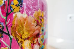 Outlet TS Blumentopf Fiesta rosa D 21 H 24 cm Blumentöpfe|Blumentöpfe & Pflanzgefäße