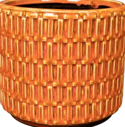 New TS Blumentopf Floor orange D 14 H 12 cm Blumentöpfe|Blumentöpfe & Pflanzgefäße