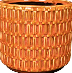 Online TS Blumentopf Floor orange D 21 H 19 cm Blumentöpfe|Blumentöpfe & Pflanzgefäße