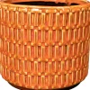 Online TS Blumentopf Floor orange D 17 H 15 cm Blumentöpfe|Blumentöpfe & Pflanzgefäße