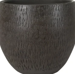 Best TS Blumentopf Owen D 22 cm H 20 cm braun Blumentöpfe|Blumentöpfe & Pflanzgefäße