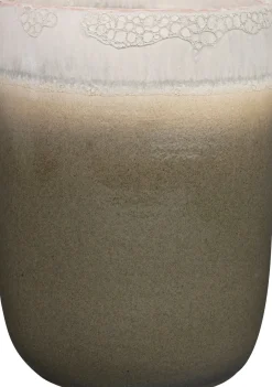 TS Blumentopf Tara grün / grau D 18 H 25 cm Blumentöpfe & Pflanzgefäße|Blumentöpfe