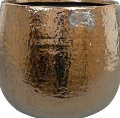 TS Blumentopf Yvette gold D 24 H 21 cm Blumentöpfe & Pflanzgefäße|Blumentöpfe