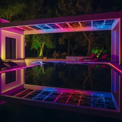 Twinkly Lichterkette mit App 100 LEDs bunt 11,5 m Weihnachtsbaumbeleuchtung