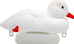 Clearance Ubbink Teichdeko Ente weiß 12,5 x 6,5 x 7,3 cm Gartenteich