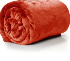 Sale Unique Living Decke Enzo rot 130 x 180 cm Decken & Plaids