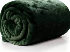 Hot Unique Living Decke Enzo grün 130 x 180 cm Decken & Plaids
