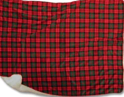 Hot Unique Living Decke Falun rot 130 x 160 cm Decken & Plaids