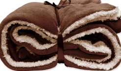 Hot Unique Living Decke Lars braun 150 x 200 cm Decken & Plaids