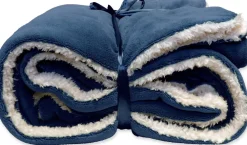 Hot Unique Living Decke Lars blau 200 x 150 cm Decken & Plaids