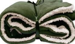 Clearance Unique Living Decke Lars grün 150 x 200 cm Decken & Plaids