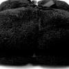 Hot Unique Living Decke Teddy schwarz 150 x 200 cm Decken & Plaids