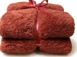 Unique Living Decke Teddy terracotta 150 x 200 cm Decken & Plaids