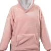 Hot Unique Living Deckenpulli mit Kapuze rosa onesize Pullover