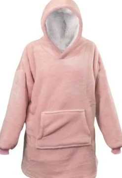 Hot Unique Living Deckenpulli mit Kapuze rosa onesize Pullover