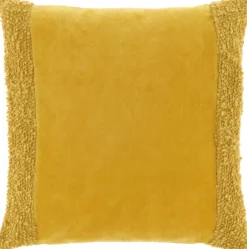 Unique Living Dekokissen Wess gelb 45 x 45 cm Kissen|Dekokissen