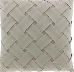 New Unique Living Dekokissen Viktor grau  45 x 45 x 8 cm Kissen|Dekokissen