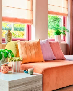 Sale Unique Living Dekokissen Nayla beige 45 x 45 cm Kissen|Dekokissen