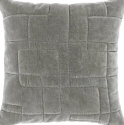 Outlet Unique Living Dekokissen Nika grau 45 x 45 x 15 cm Kissen|Dekokissen