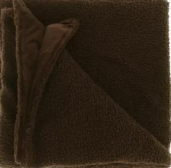 New Unique Living Plaid Romie braun 150 x 200 cm Decken & Plaids