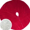 Sale Unique living Weihnachtsbaumdecke Coby rot D 110 cm Weihnachtsbaumdecken & -Körbe