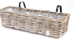 Outlet Van der Leeden Balkon-Pflanzkorb 60 x 21 x 14 cm Pflanzkörbe|Balkonkästen