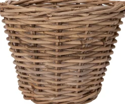 Best Van der Leeden Pflanzkorb D 35 H 25 cm grau Pflanzkörbe|Blumentöpfe & Pflanzgefäße