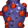 New Vase Fruity Fiesta Tomate blau / rot D 25,5 H 30 cm Blumentöpfe & Pflanzgefäße|Vasen & Krüge