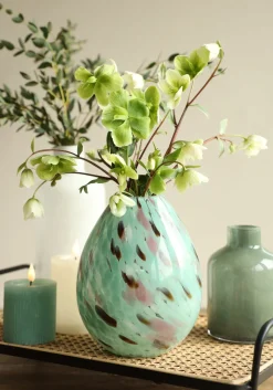 Clearance Vase Lily grün D 16 H 23 cm Blumentöpfe & Pflanzgefäße|Vasen & Krüge