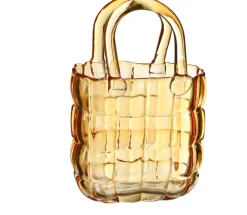 Vase Marais gelb 14 x 9,5 x 22 cm Vasen & Krüge|Blumentöpfe & Pflanzgefäße