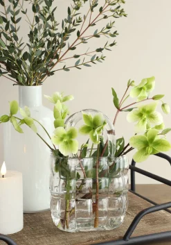 Clearance Vase Marais transparent 14 x 9,5 x 22 cm Vasen & Krüge|Blumentöpfe & Pflanzgefäße