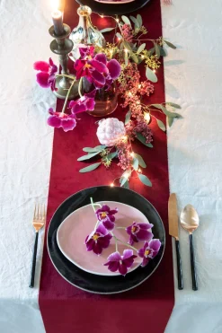 Discount Vivant Tischläufer Weihnachten 28 x 250 cm rot Tischwäsche