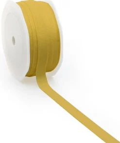 Outlet Vivant Weihnachtsband Texture gelb 300 x 1,2 cm Weihnachtsschleifen Und -Bänder