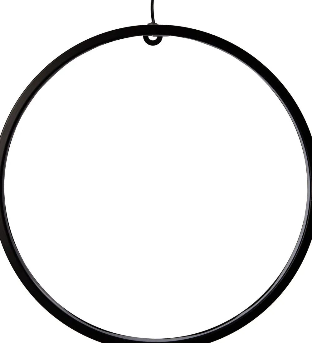 New Weihnachtsanhänger rund mit 96 LEDs warmweiß D 26 cm Weihnachtsdeko Zum Aufhängen