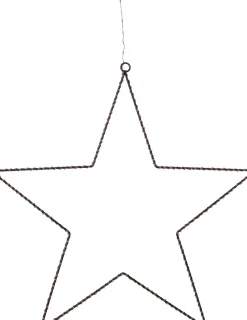 Discount Weihnachtsdeko Stern schwarz mit 200 LEDs warmweiß D 37 cm Weihnachtsdeko Zum Aufhängen|Weihnachtssterne